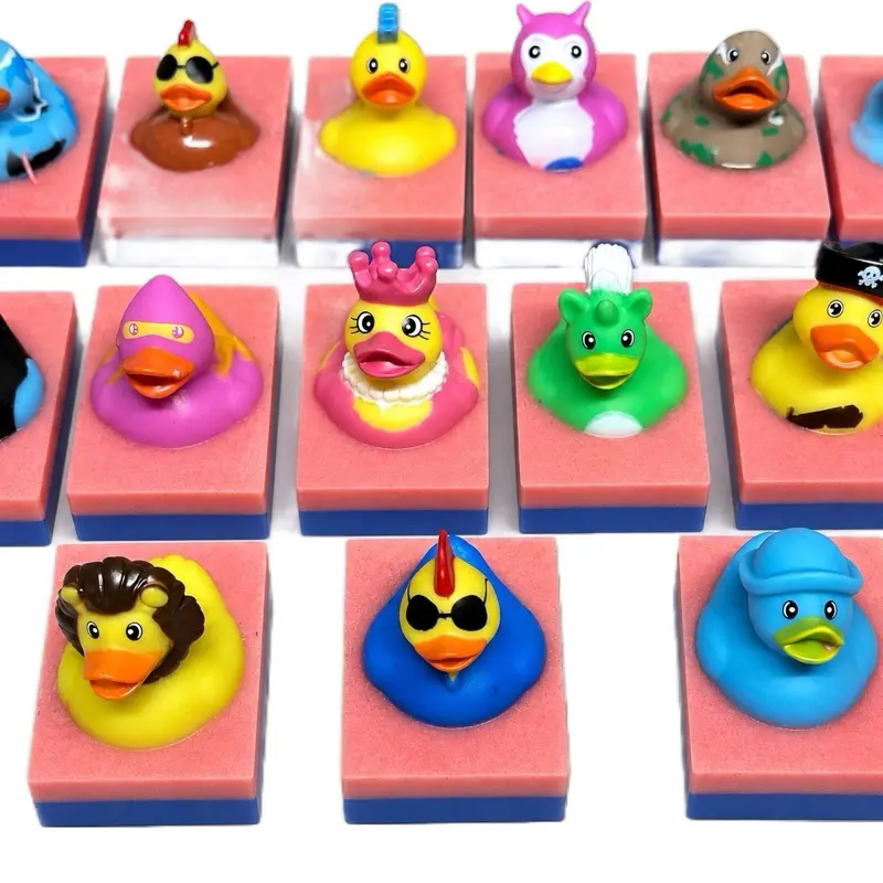 Rubber Ducky Cotton Candy-Scented Cosmetic Soap, Moisturizing Hydrating Body Care Cleanser for Bath & Shower