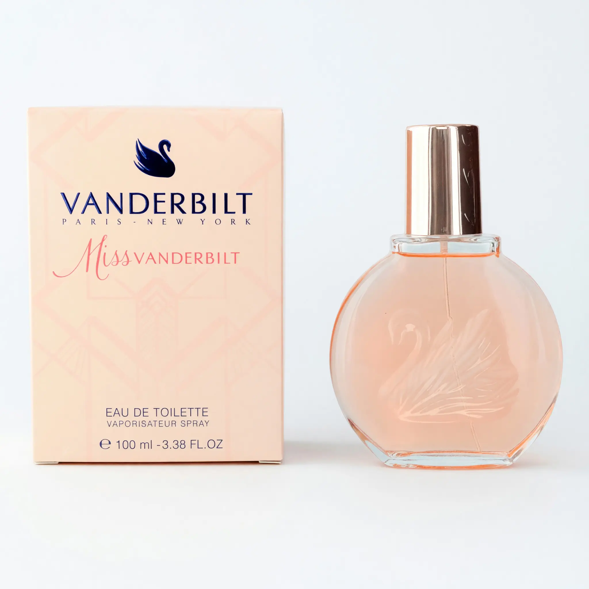 Miss Vanderbilt by Gloria Vanderbilt Women's 3.3 oz EDT Spray - Nutmeg, Spicy, Vanilla, Hawthorn, Clementine Mix, Citrus, Musk Vanilla, Heliotrope, Rose, Tonka Bean Fragrance, Vanilla Scents