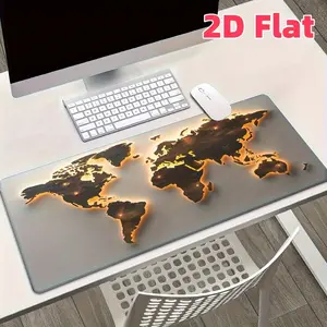 Glowing World Map Extended Mouse Pad | Vintage Earth Geography Desk Mat, Non-Slip Large Gaming Pad for Travel & Adventure Lover Home Office Decor #GlowingWorldMapDeskPad #VintageEarthMat #TravelHomeDecor #GamingMousePad #GeographyAesthetic
