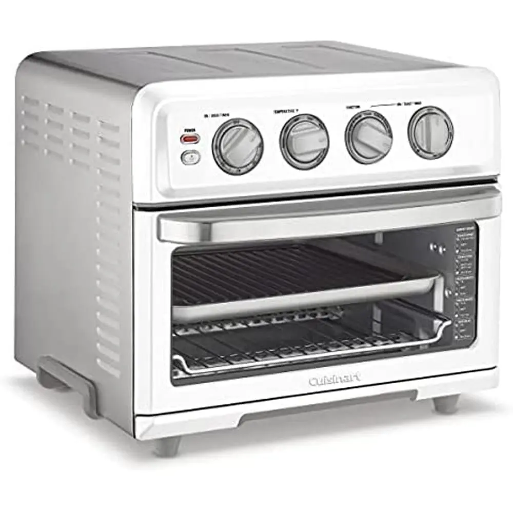 Cuisinart TOA-70W Air Fryer Toaster Oven, Convection Oven with Grill - White