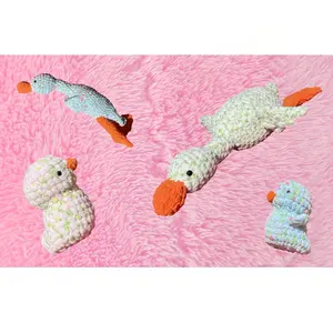 Dainty Flower Ducks and Geese