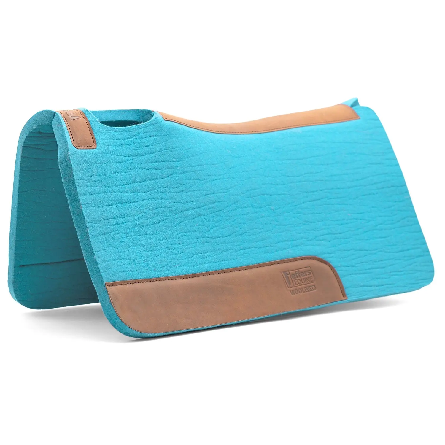 Jeffers WoolLuxe 100% Wool Equine Saddle Pad – Cushioned, Breathable, and Shock-Absorbing Jeffers WoolLuxe 100% Wool Equine Saddle Pad – Cushioned, Breathable, and Shock-Absorbing