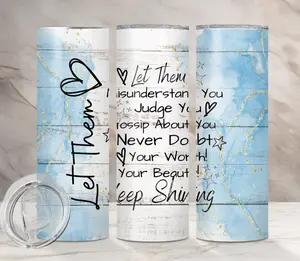 Let Them Stainless Steel Tumbler Let Them Stainless Steel Tumbler