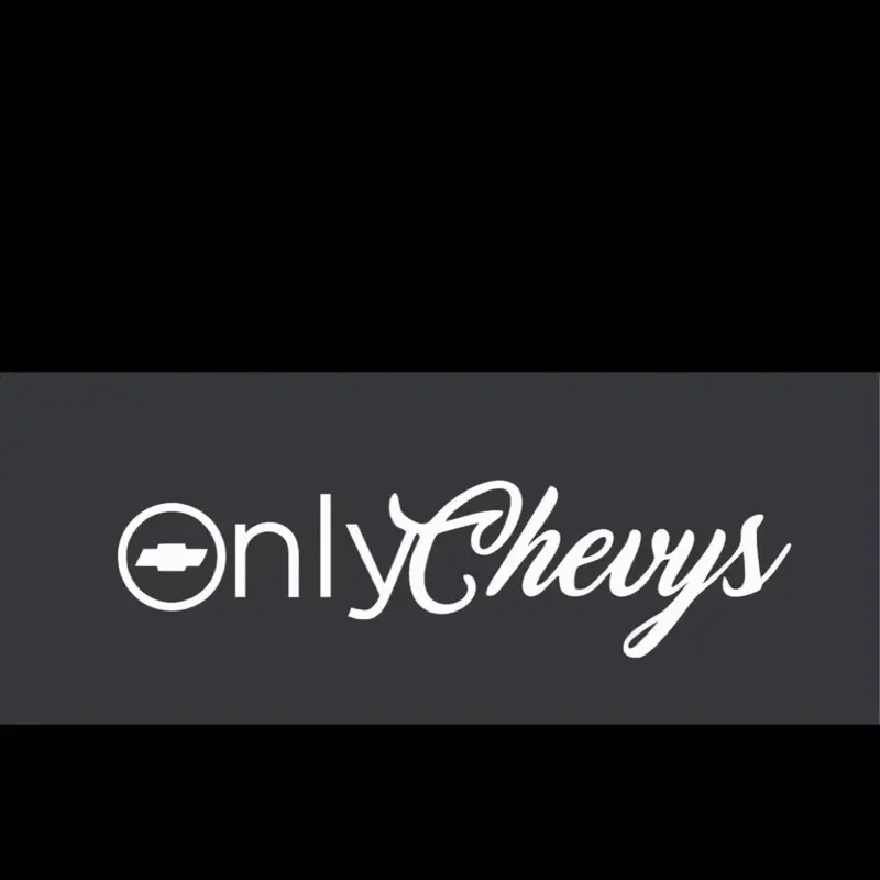 Onlychevys High-Quality Long-Wearing Chevy Vinyl Decorative Decal - 7in Car Decals, Vehicle Exterior Decoration, Chevy Car Exterior Accessories