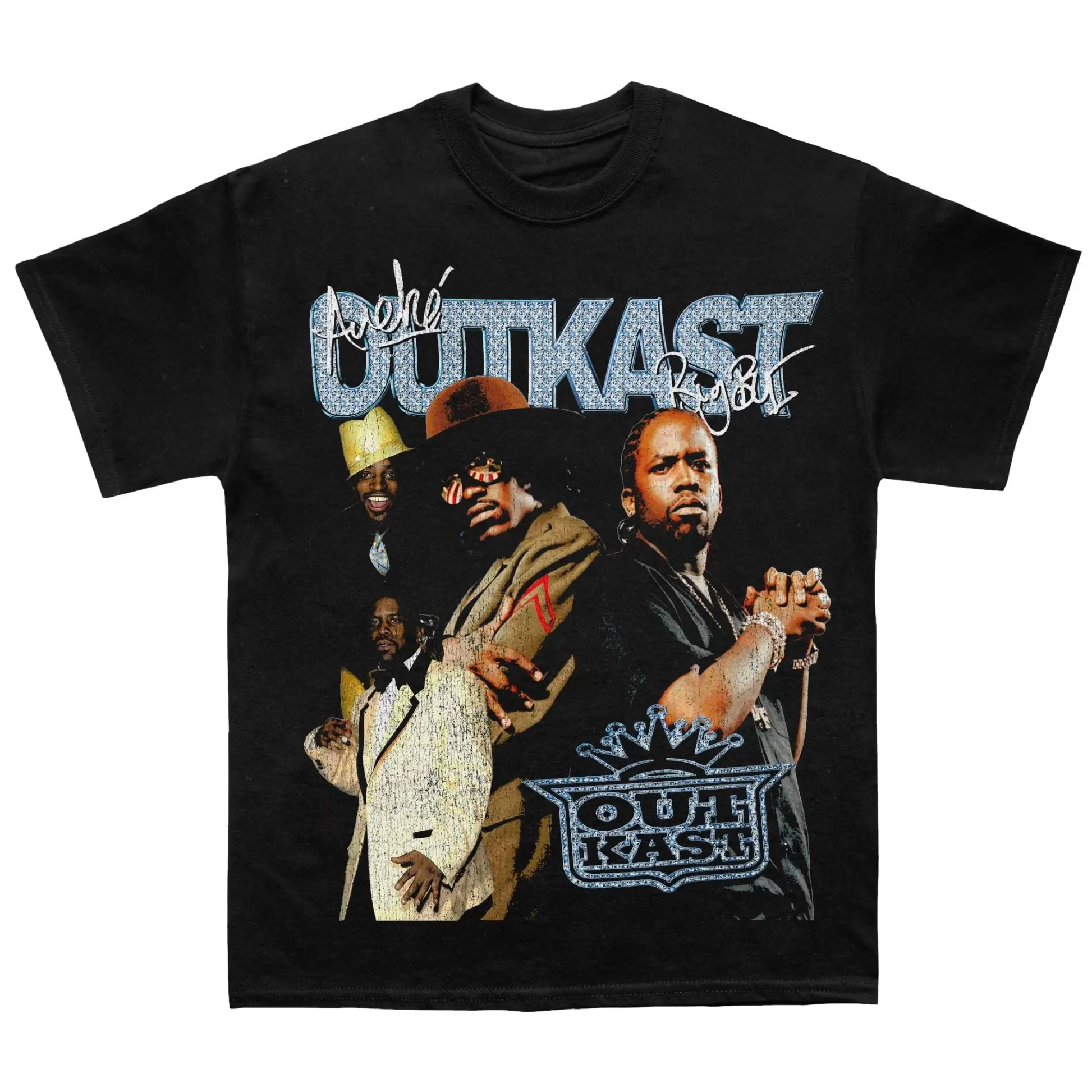 Outkast Icon Signature Vintage Graphic T-Shirt – Vintage Atlanta Rap Graphic Tee