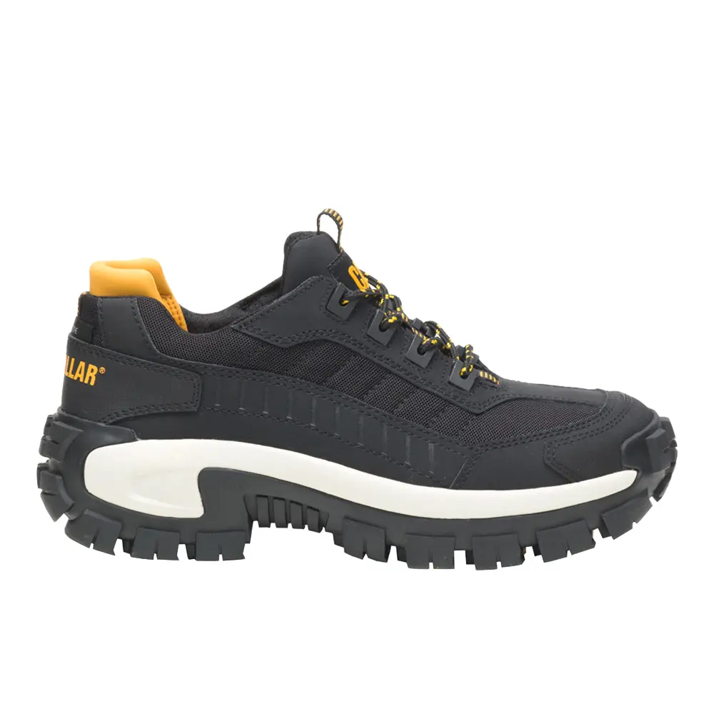 CAT Footwear Mens Invader Slip Resistant Steel Toe  Work/Duty - Black