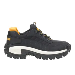 CAT Footwear Mens Invader Slip Resistant Steel Toe  Work/Duty - Black