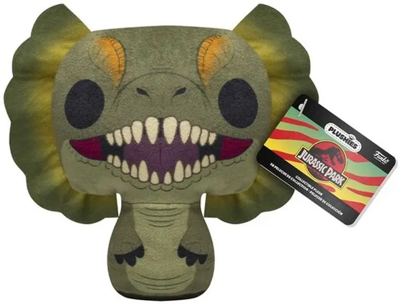 Funko Mini Plush - Jurassic Park Dilophosaurus, New TV/Movie Character Cuddly Dinosaurs Collectible Vinyl Figure