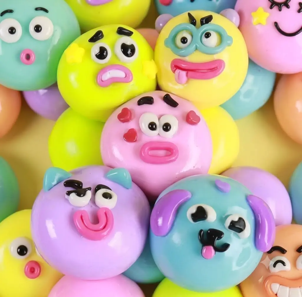 New Smushers Squishy Pinch Slow Rebound Soft Decompression Pressure Ball Office Home Decoration Children Adult Funny Gifts