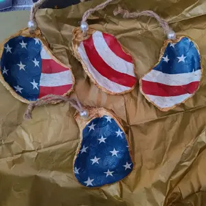 America the beautiful ornaments