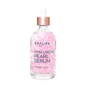 SpaLife Hydrating Hyaluronic Acid Facial Serum with Pearl Capsules  - 110 ml (3.7 Fl. Oz.)