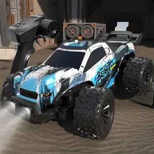 Remote Control Car, High Speed Four-wheel Drive Electric Car with Cool Head Lights, Off-road Relaxation Car, Racing Toy for Adults and Boys, Remote Controlled Car, RC Car