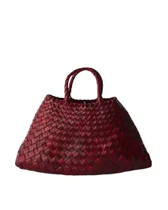 Small Santa Croce Bag in Bordo, from Dragon Diffusion