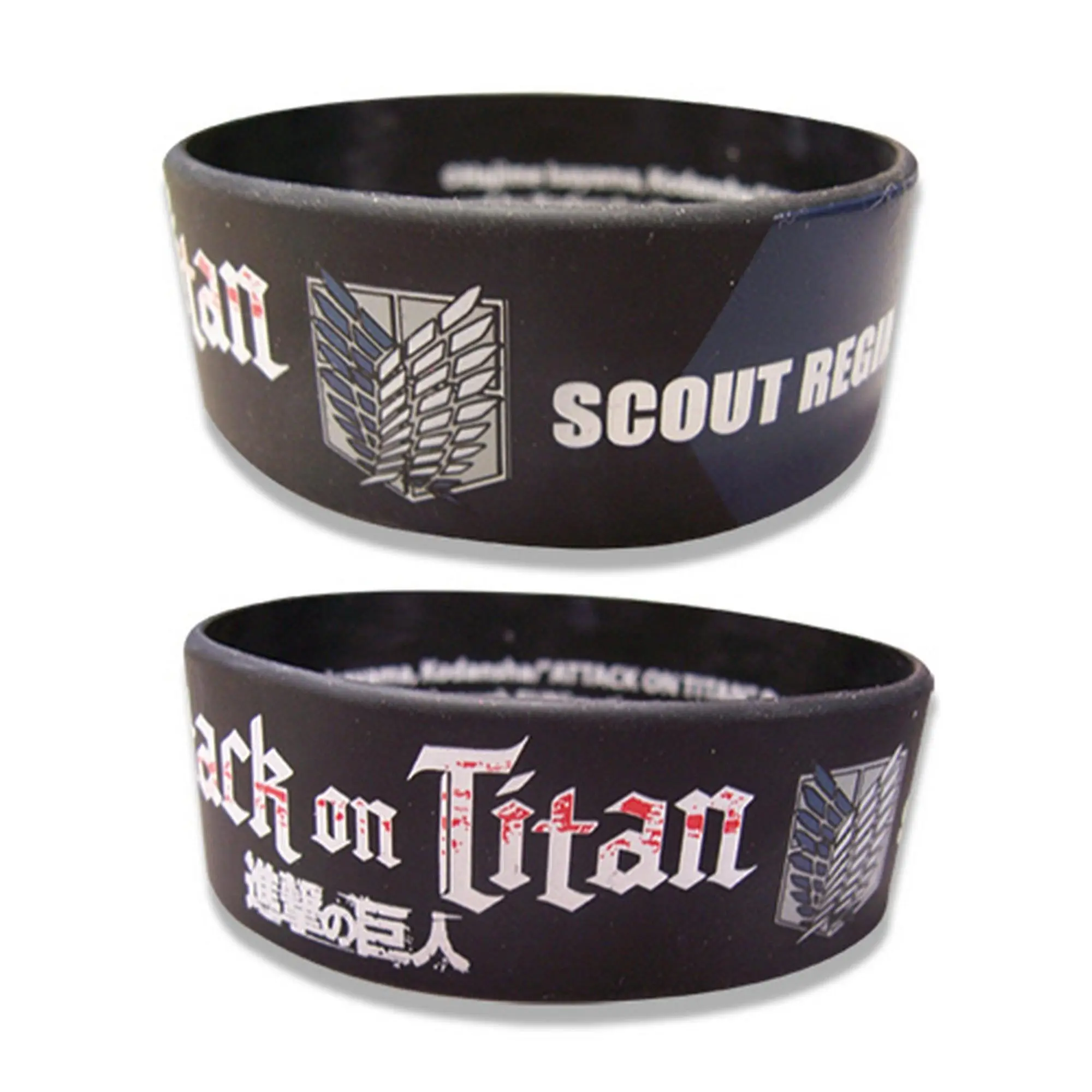 Attack on Titan - Survey Corps PVC Wristband