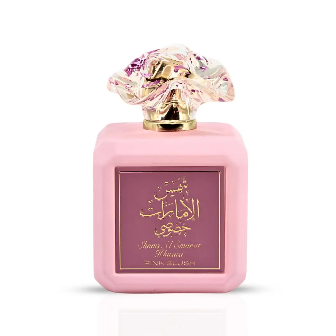 Pink Blush Shams Eau De Parfum Spray, 100ML (3.4 fl oz) by Ard Al Zaafaran (Velvet Pouch)