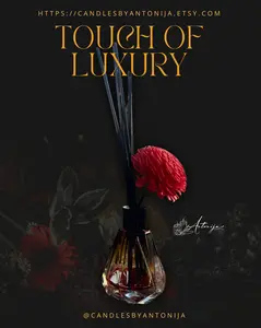 Luxury Reed Diffuser for Home Decor - Spa Day Reed Diffuser - Relaxing Home Fragrance - Sola Wood Flowers Reed Diffuser, Choose Your Scent