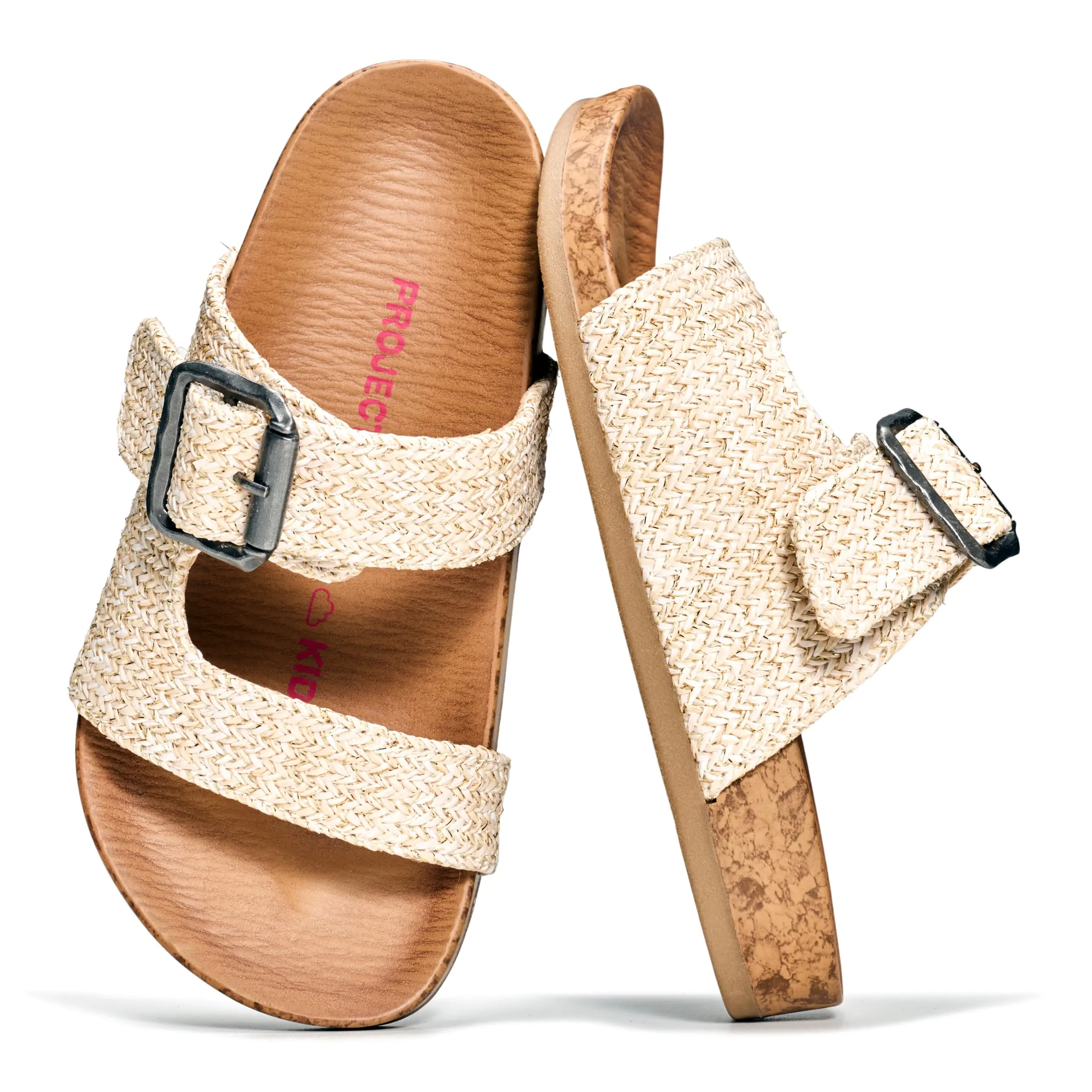 Project Cloud Kids | Girls Slide Summer Sandals | Plush & Soft Insole | Lightweight | Non-Slip - Balanced Kids