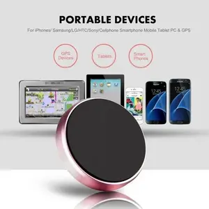 Magnetic Car Phone Holder for iPhone Xiaomi Huawei Samsung, Universal Dashboard Mount, Magnetic Car Air Vent Clip, Easy Installation, Cell Phone Car Mount