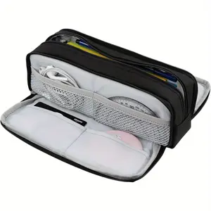 Stationery pencil case, pencil case, storage bag, simple and large capacity