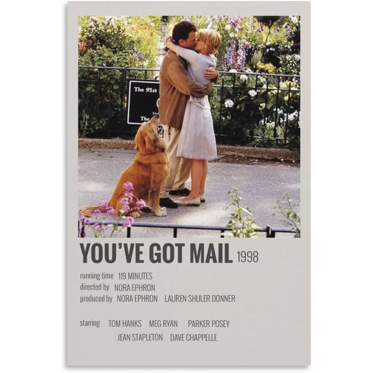 You've Got Mail Movie Posters 1 Wall Art Decor Print Picture Paintings for Living Room Bedroom Decoration