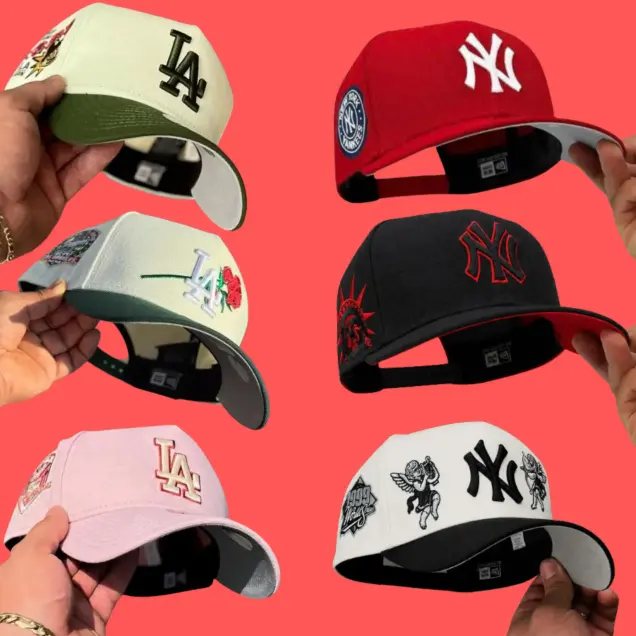 New Era MLB NY Yankees LA Dodgers 9FORTY Adjustable Baseball Cap – Premium Unisex Snapback Hat, Raised Embroidered Team Logo, Structured Crown, Cotton Twill Construction, Classic Baseball Fan Gear, Casual Everyday Wear, USA Collection 2026