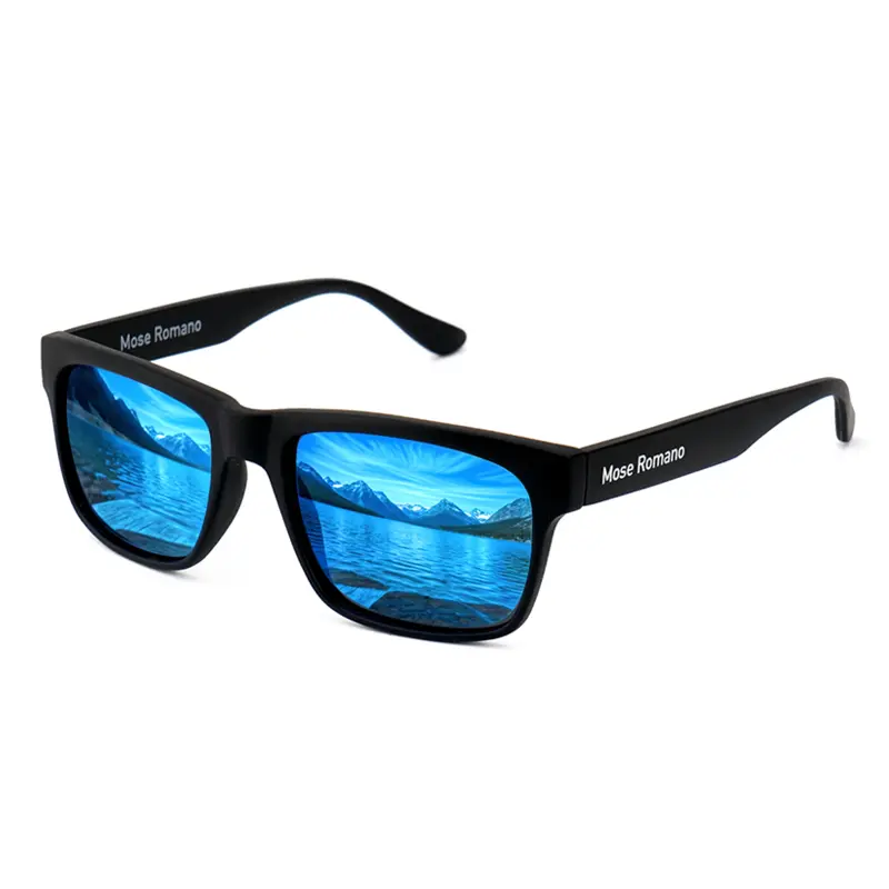 Polarized Sunglasses for Men, TR90 Non Bounce UV 400 Protection, Men's Sunglasses for Running Driving Fishing ST0084