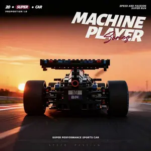 1430 Piece High-End Car Building Blocks Set, Building Blocks Model, Easy Assembly, Perfect Gift for Birthday Christmas Halloween Thanksgiving New Year