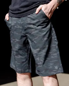 Hybrid Shorts - Black Woodland