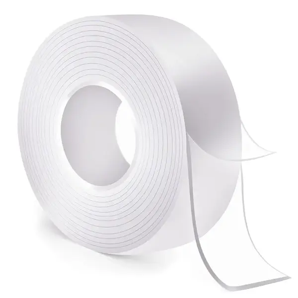 Nano Double-Sided Heavy-Duty Tape (9.85ft), Transparent Reusable Waterproof No-Trace Mounting Tape, Ideal for Home Decor, Picture Hanging Adhesive Strips #TOP PICKS