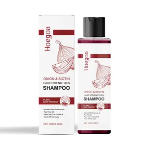 Rosemary Shampoo with Onion & Biotin – Volumizing & Thickening Hair Shampoo for Thicker-Looking Hair – Supports Hair Regrowth, Smooths Scalp with Tea Tree & Ginger – Natural Formula for Women & Men