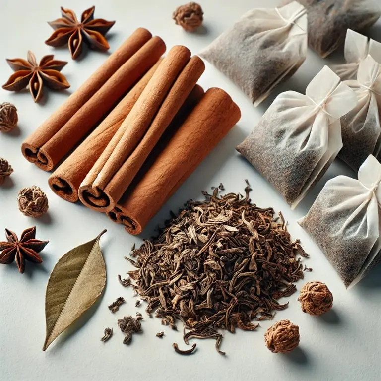Bitter Leaves & Ceylon Cinnamon Herbal Tea Blend – Detox & Wellness 100% Natural Caffeine-Free Beverage.