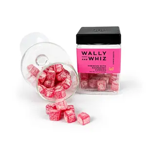 Wally and Whiz Hibiscus with Raspberries Gummies