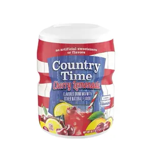 Country Time Lemonade Cherry Lemonade Powdered Drink Mix - 1 Canister 18.3 oz