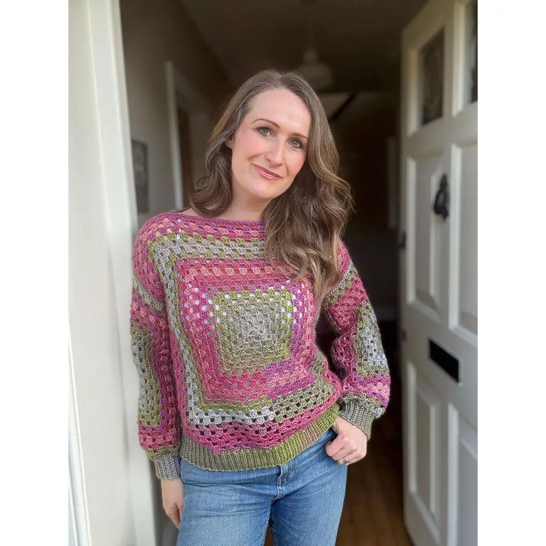 Granny Square Sweater Granny Square Sweater