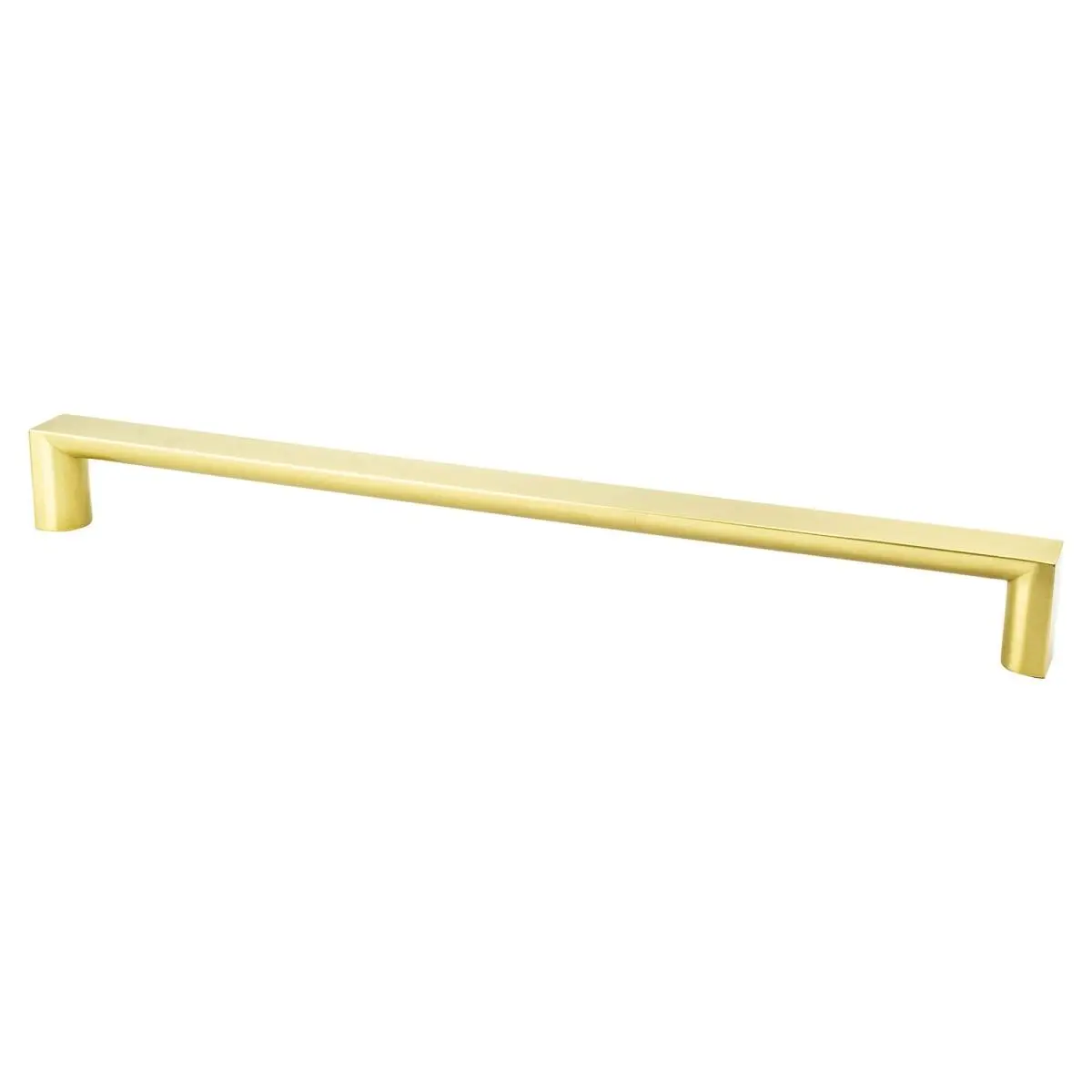 Berenson 2107-40SG-P 18 in. Elevate Appliance Pull - Satin Gold, Door Hardware for Vehicle Accessories to Enhance Style and Functionality