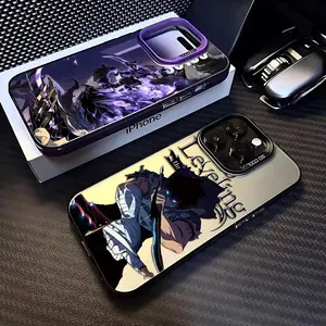 Solo Leveling Anime Smartphone Case - Animal-Themed Cellphone Accessory for iPhone 17,16,15,14,13,12,11, Pro, Max, Plus Handheld Device Back Cover