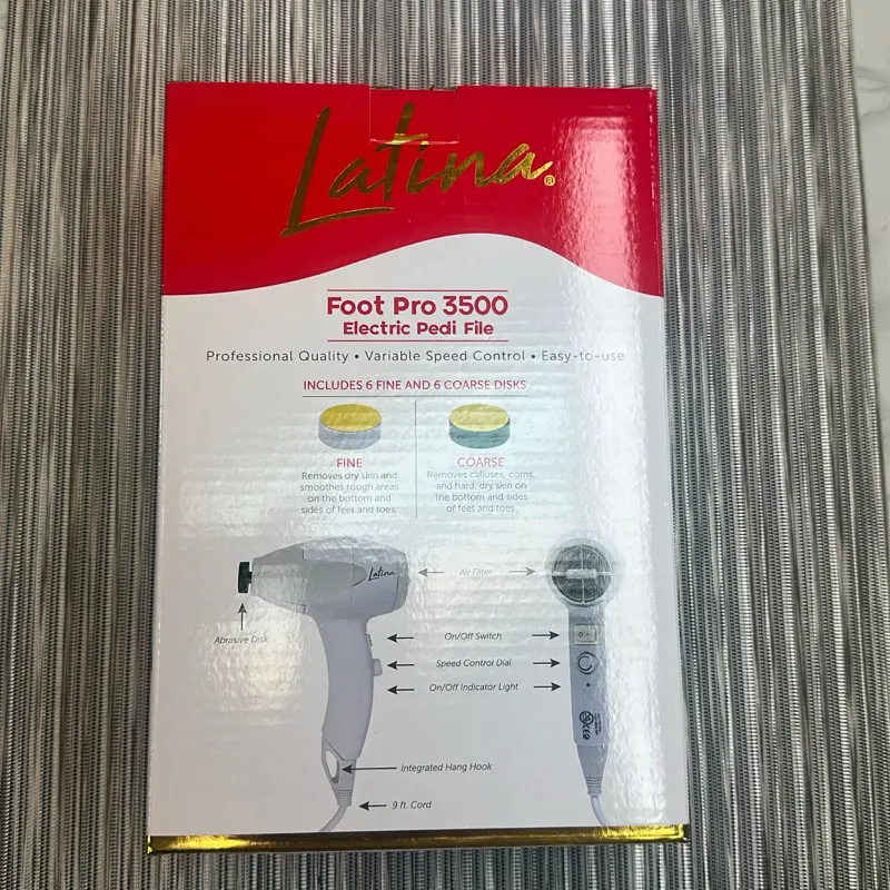 Electric pedi file .