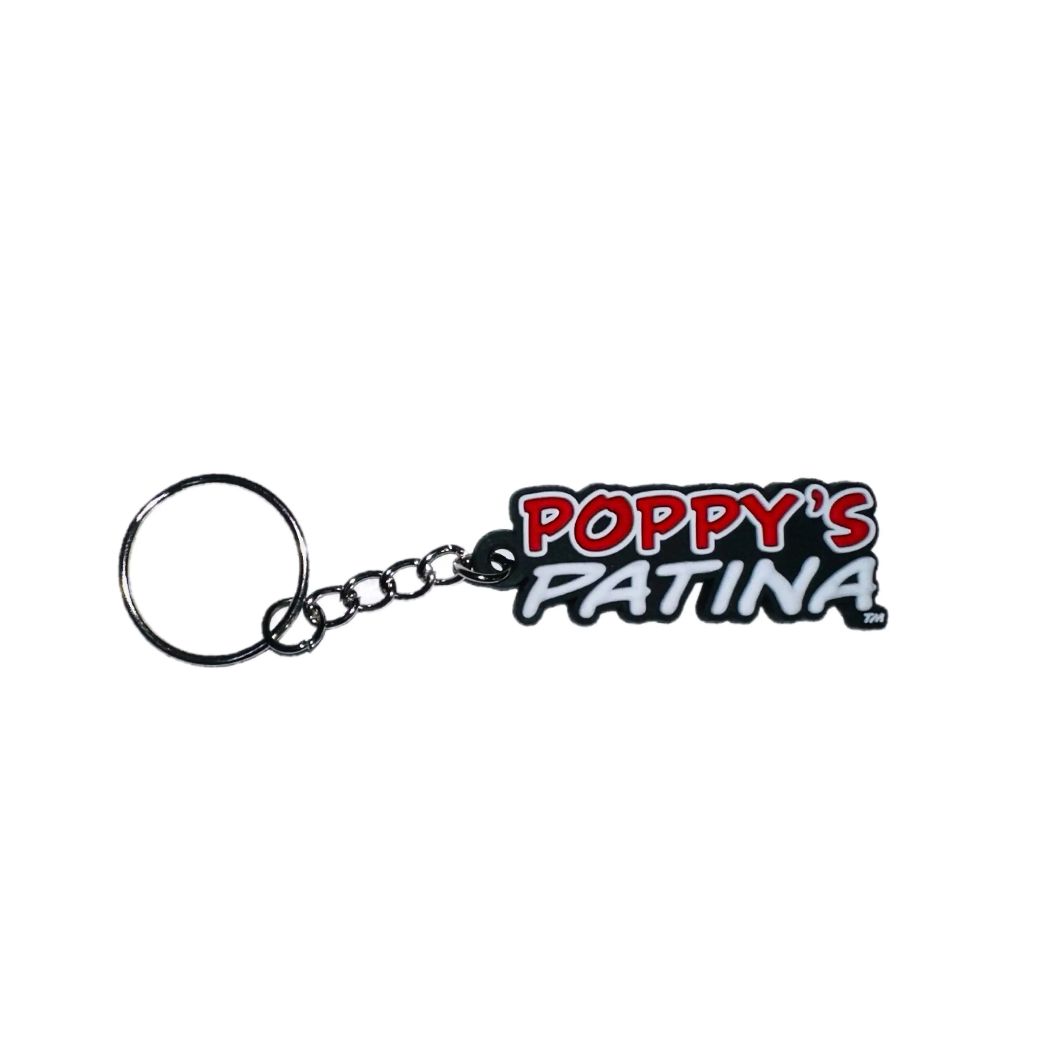 Poppy's Rubber Keychain