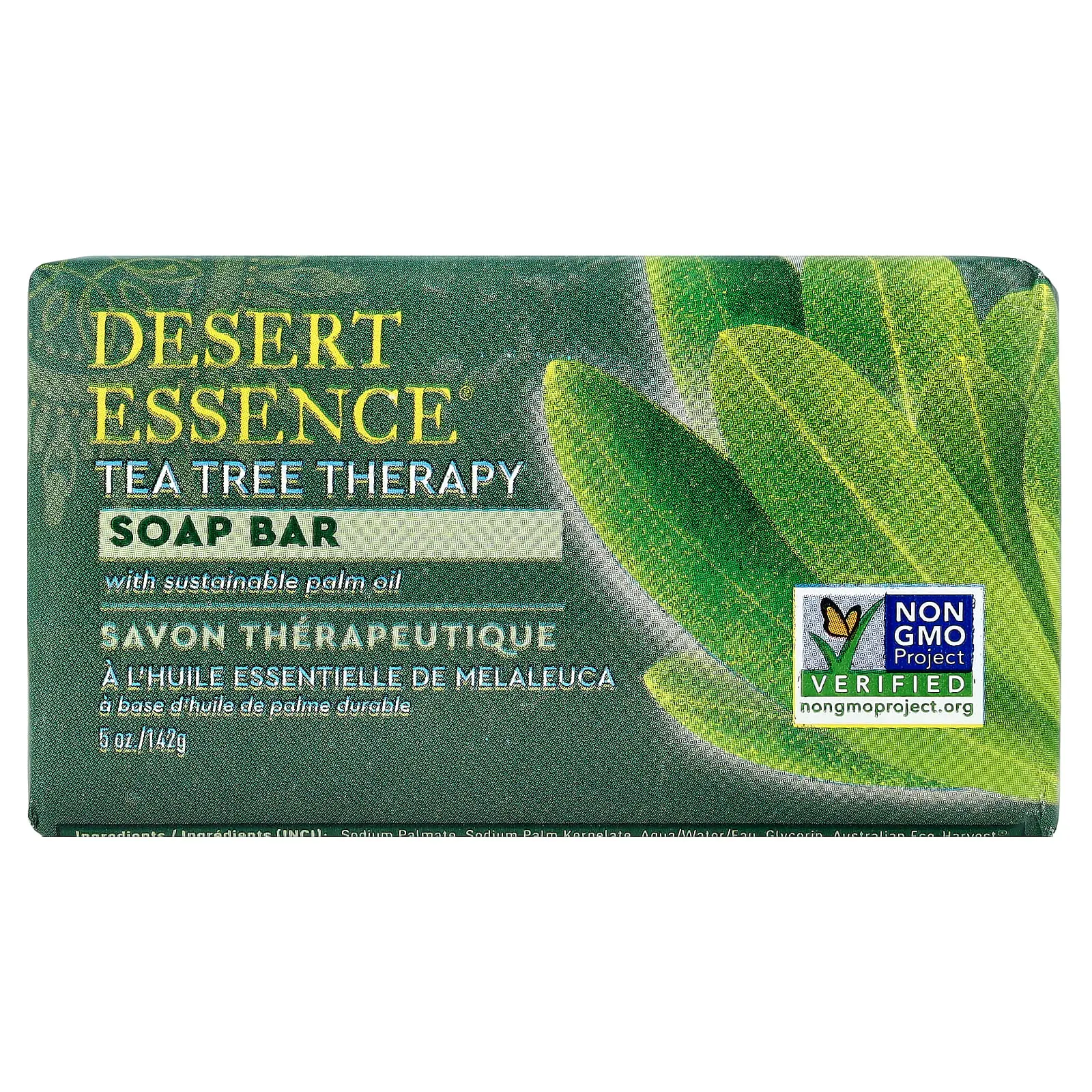 Desert Essence Soap Bar, Tea Tree Therapy, 5 oz (142 g)