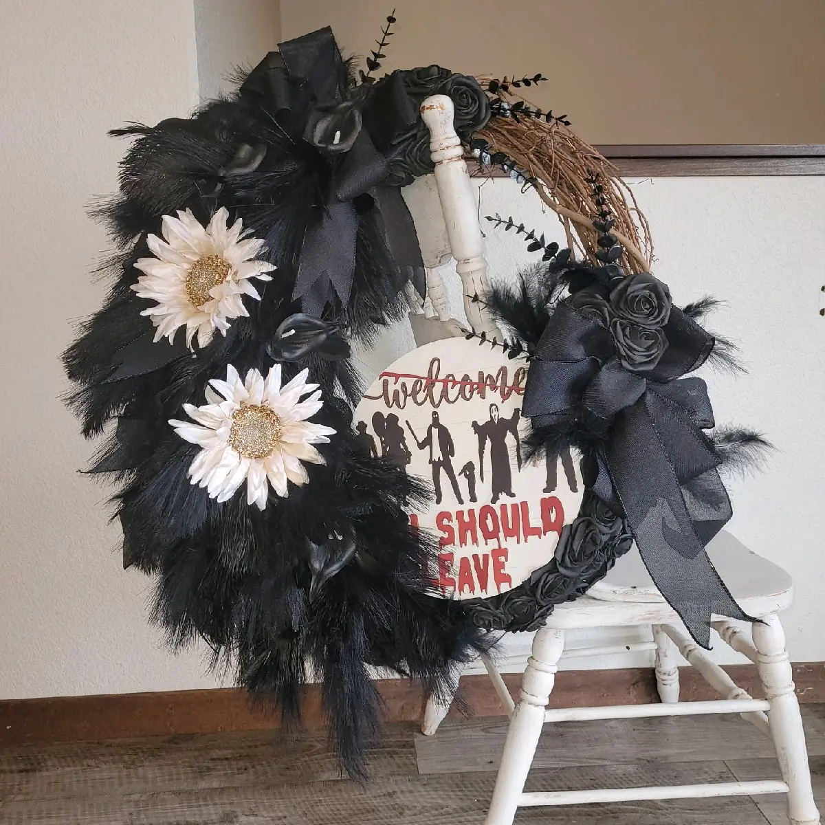 Handmade Welcome Wreath