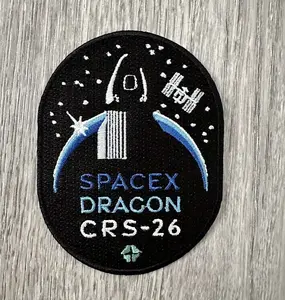 Original SpaceX CR - 26 Dragon Mission Patch NASA Falcon 9 3.5