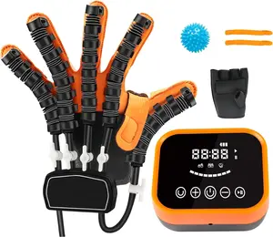 Rehab Glove Rehabilitation Robotic Gloves for Stroke Patients, Hand Functional Exercises & Adaptive Training, USB Charging, Orange