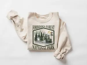 Forbidden Forest National Park Shirt, Forbidden Forest Sweatshirt, Wizarding World Inspired Tee, Bookish Fan Gift, Hiking Nature Graphic Shirt