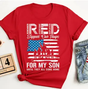 RED Remember Everyone Deployed Shirt, Military Support Tee, RED Friday Patriotic Top, Army Mom Gift, Support Our Troops Tee, USA