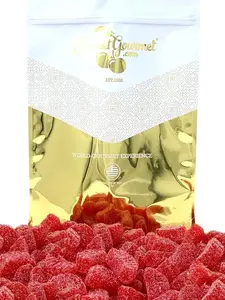 SweetGourmet Jelly Cherry Slices Bulk Candy | 4 Pounds