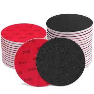 18 count 5 Inch Hook and Loop Sanding Sponge Discs 180-3000 Grit Wet Dry Sanding Pads,  Sandpaper for Random Orbital Sander, Curved Surface Large-Area Sanding Polishing for Metal  Auto