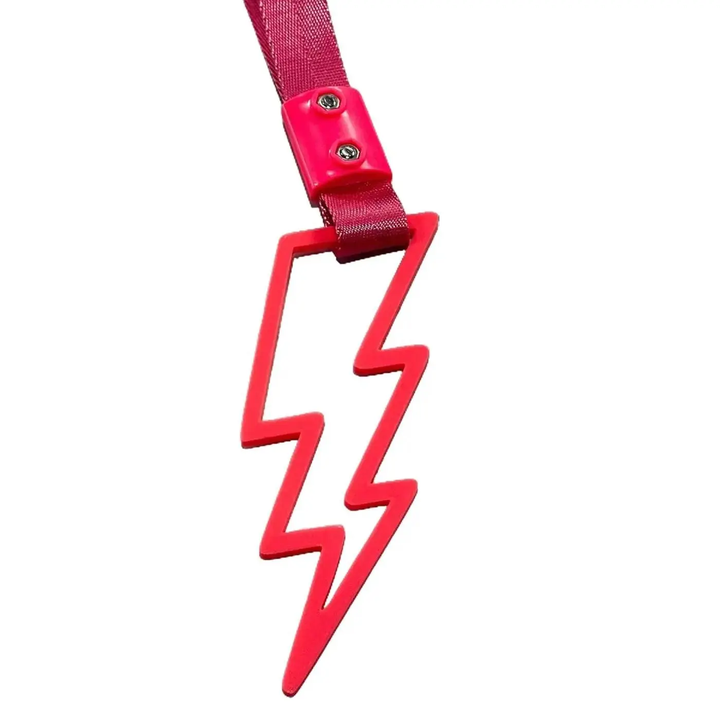Tsurikawa JDM Ring Car Charm Japanese Lightning Bolt Shaped Subway Handle - 3D Printed