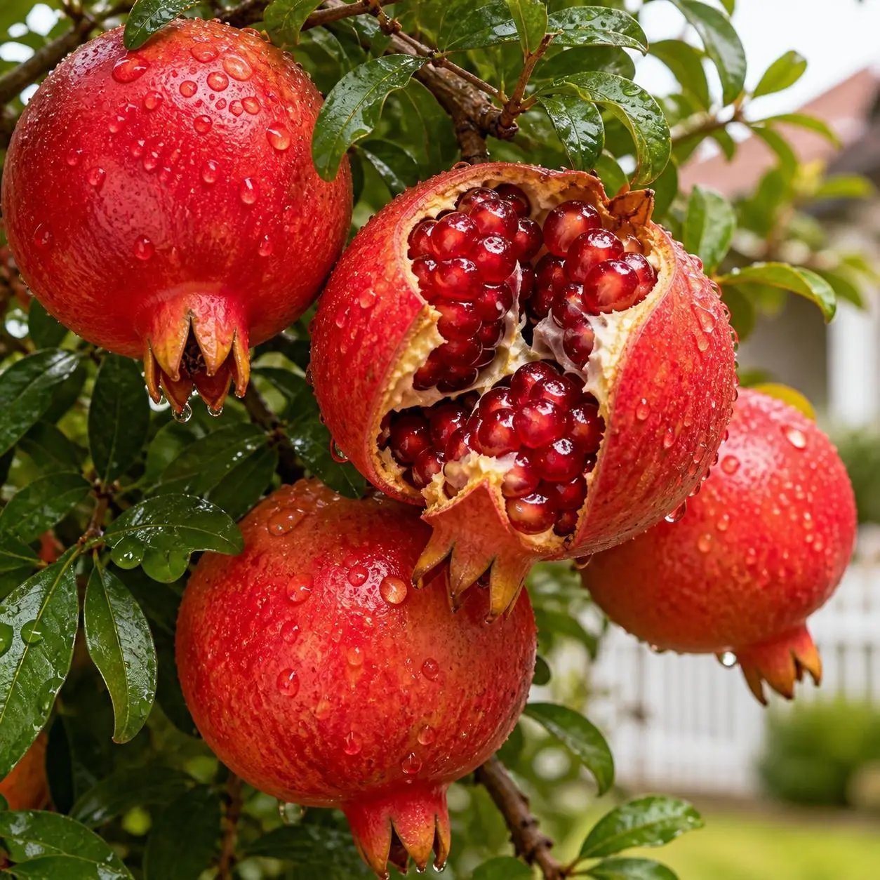 Premium Pomegranate Seeds  – Easy to Grow, Juicy & Sweet Fruit Tree, Perfect for Gardens, Patios, and Indoor Planting(100 pcs)