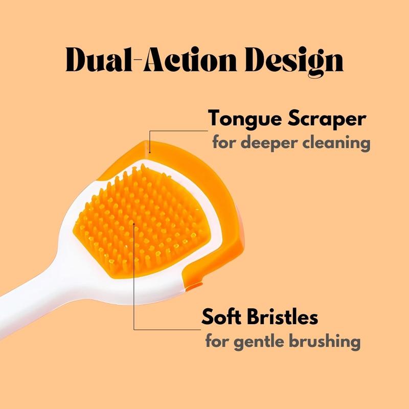 Fizzy Mouthwash & Tongue Scraper Set – Alcohol-Free, Travel-Size, 70+ Uses, pH Balanced, Vegan & Gentle Formula