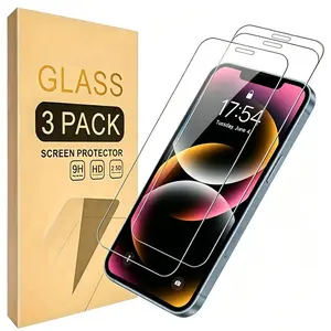 Screen Protector for iPhone 11 and iPhone XR 6.1-Inch, Tempered Glass Film, 3-Pack, Durable Protection, Easy Installation